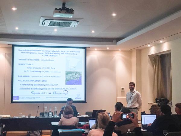 Presentación del proyecto en Bruselas