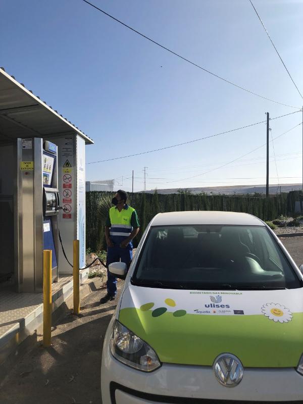 Coche de biometano LIFE ULISES